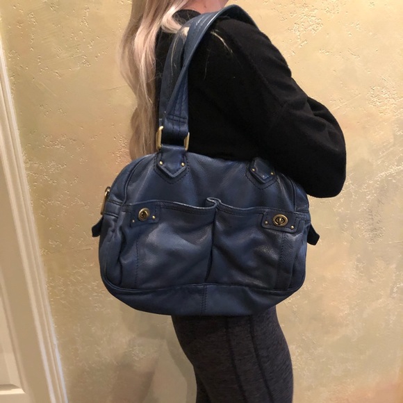Marc by Marc Jacobs Blue Bowler Bag - Picture 8 of 8